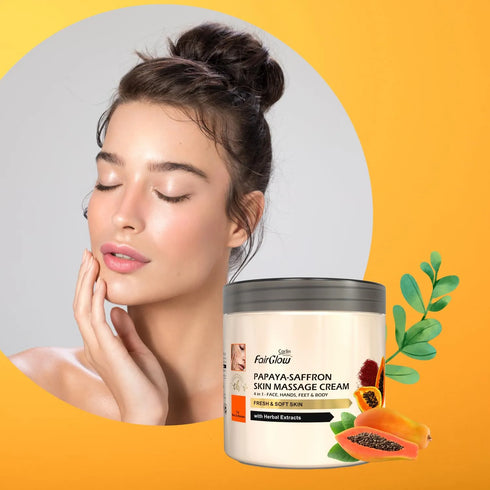 Corlin FairGlow Papaya Saffron Skin Massage Cream