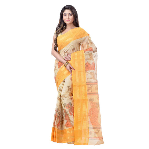 Vasthrlay Bengal Cotton Shakuntala Printed Handloom