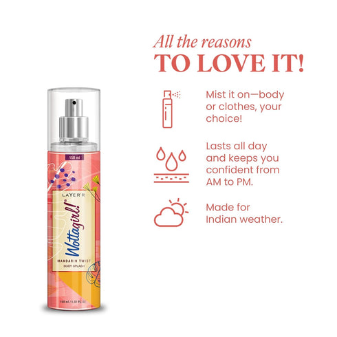 Layer'r Wottagirl Mandarin Twist Body Mist