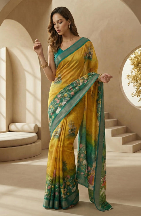 Vasthrlay Printed Saree