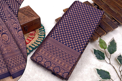 Vasthrlay Kanchipuram Kanjivaram Traditional Unstitched