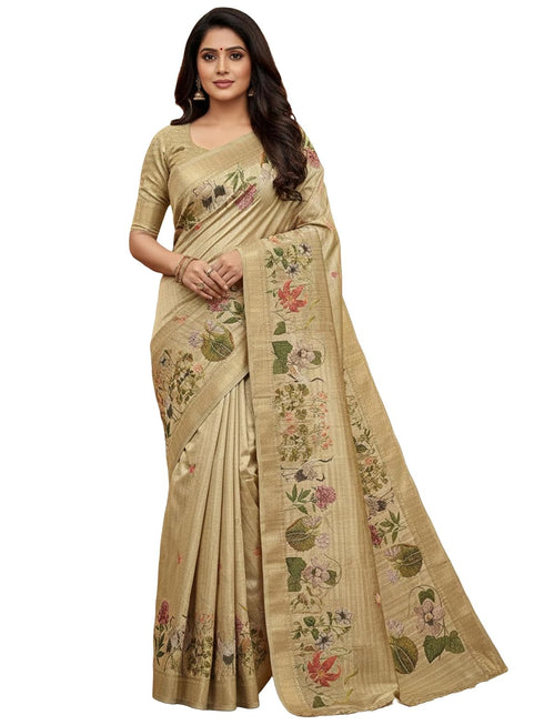Vasthrlay Cotton Printed Unstitched Ethnic Wear