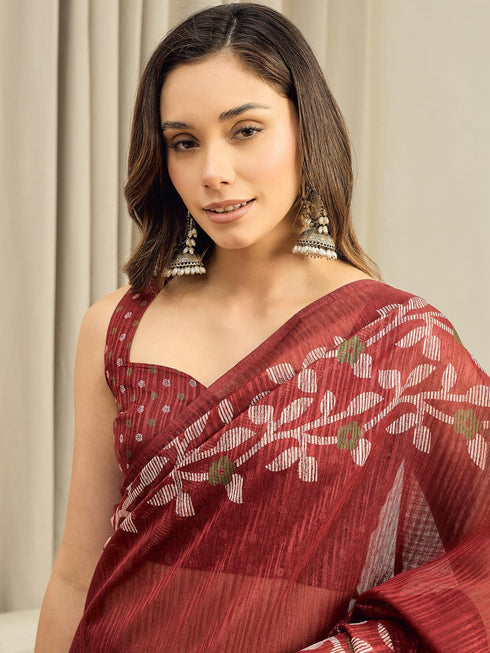 Vasthrlay Cotton Printed Unstitched Ethnic Wear
