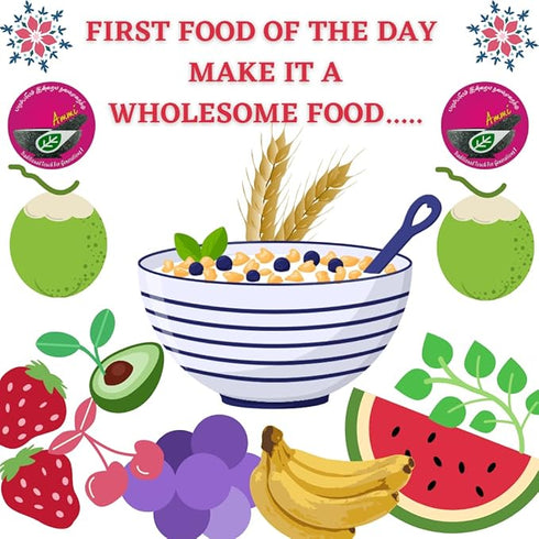 Ammi Samayal Wheat Flakes | Whole Grain Crunchie Corn Flakes 500gm