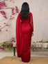Vasthrlay Georgette Embroidery Rani Saree