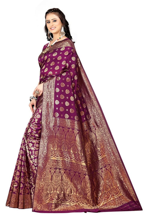 Vsathrlay Banarasi Saree Kanjivaram Pari