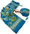 Vasthrlay Georgette Beautiful Aquablue