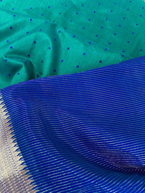 Vasthrlay Tussar Saree Butties