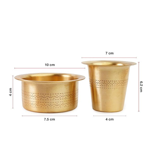 South Indian Brass Coffee Cup