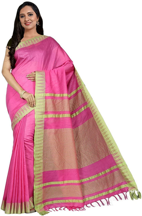 Vasthrlay Handloom Bhagalpuri Blouse Parrot