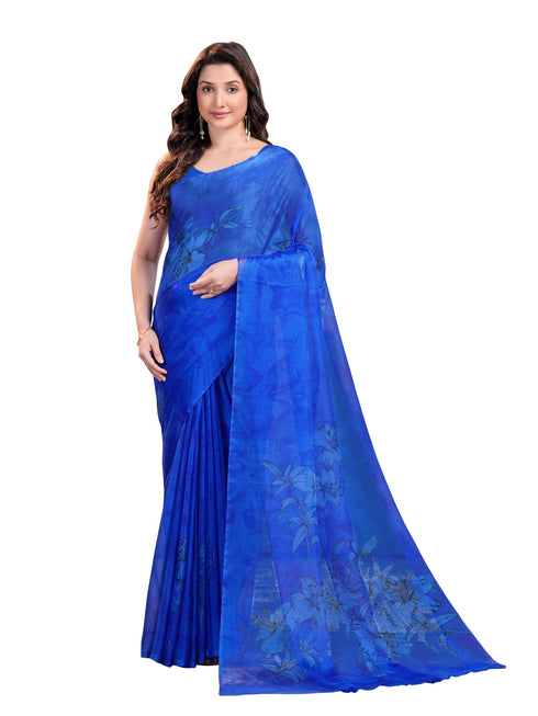 Vasthrlay Chiffon Floral Saree