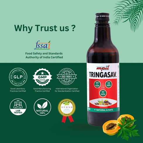MPIL Tringasav Digestive Tonic Natural Appetiser Ayurvedic Tonic for