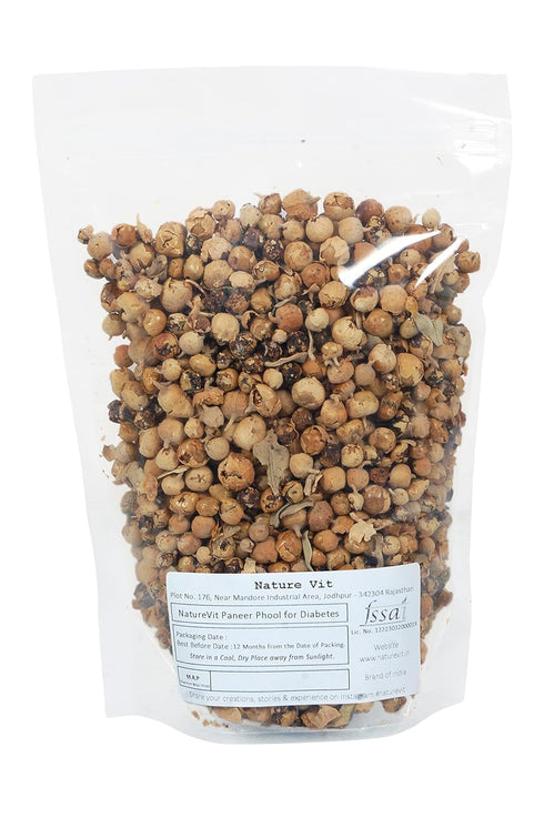 NatureVit Paneer Phool Natural Withania Coagulans for Wellness