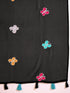 Vasthrlay Shimmer Embroidery Pista Saree