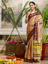 Vasthrlay Special Weaving Unstitched Light Green Saree