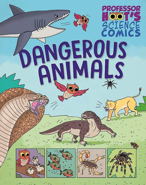 Oxfordbookstore Professor Hoot's Science Comics Dangerous Animals