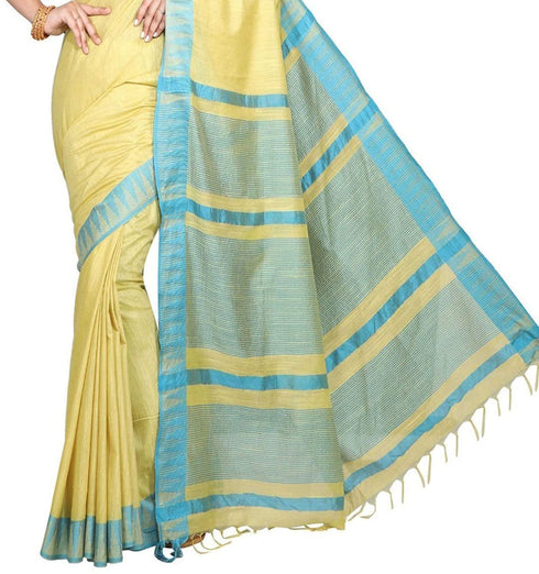 Vasthrlay Handloom Bhagalpuri Tample Border