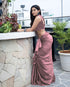 Vasthrlay Maroon Wedding Unstitched Saree