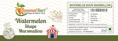 Seasonal Kart Watermelon Bliss Marshmallow Bites