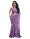 Vasthrlay Georgette Embroidery Unstitched Red Saree