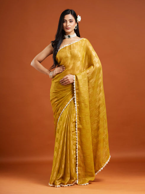 Vasthrlay Wine Unstitched Saree