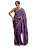 Vasthrlay Georgette Embroidery Yellow Saree