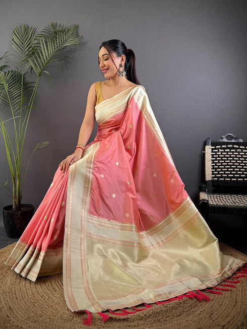 Vasthrlay Kanjivaram Unstitched Blouse Ethnic Wear