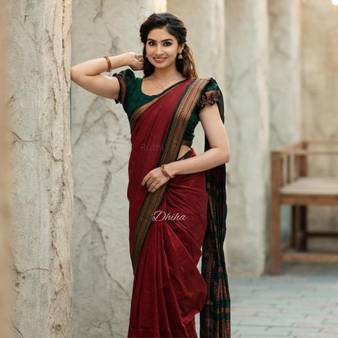 Vasthrlay Kanjivaram Tassels Saree
