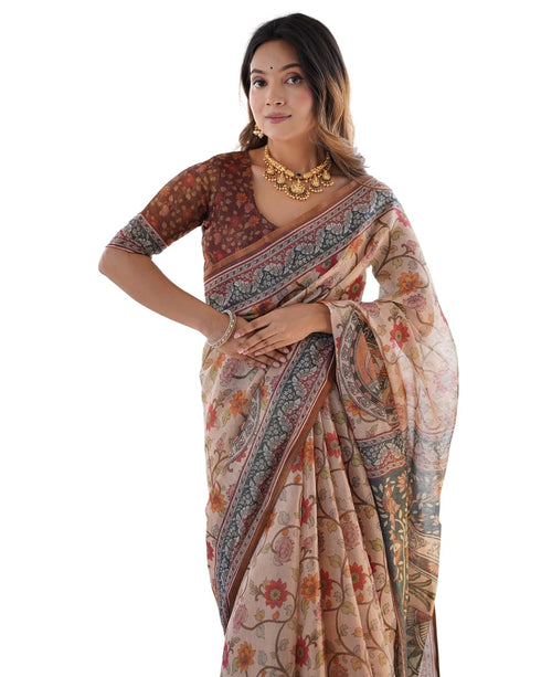 Vasthrlay Handloom Traditional Tassels Saree