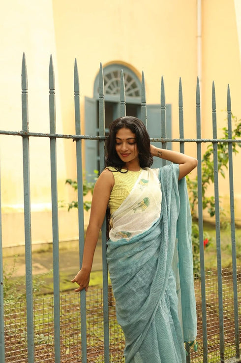 Vasthrlay Unstitched Blouse Traditional Design
