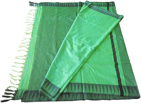 Vasthrlay Handloom Bhagalpuri Blouse Pista Green