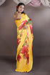 Vasthrlay Fashion Chiffon Geometric Printed Ethnic Wear