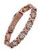 Jecanori Women's Pure Copper Bracelet Ultra Strength Magnetic 8.07" Long