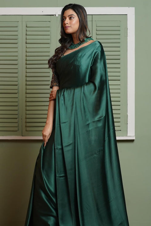 Vasthrlay Minute Pleated Unstiched Ethnic Wear