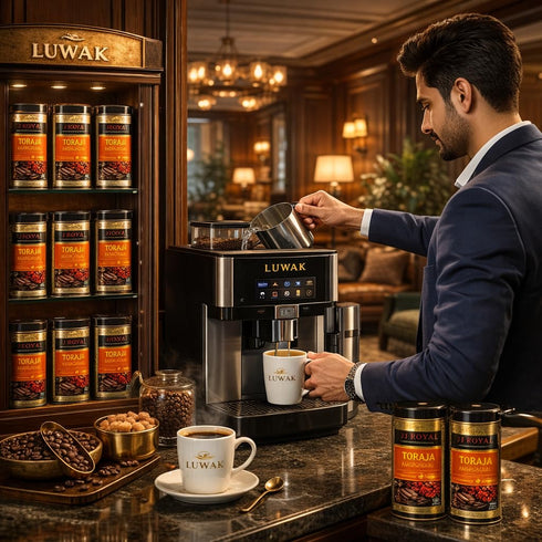 Kopi Luwak Toraja Arabica Ground Coffee Tin 200g