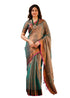 Vasthrlay Handloom Unstitched Green Ethnic Wear