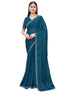 Vasthrlay Georgette Scalloped Yellow Saree