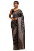Vasthrlay Orange Georgette Woven