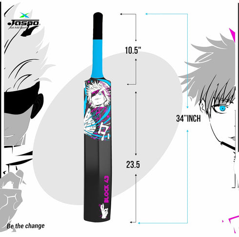 Jaspo Fumes Premium Tennis Plastic Cricket Bat