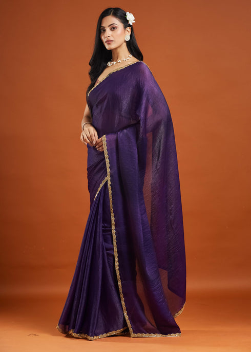 Vasthrlay Border Unstitched Saree