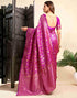 Vasthrlay Banarasi Traditional Unstitched Saree