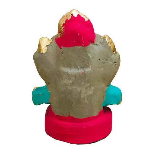 Clay Ganesh Idol Murti 3 Inches