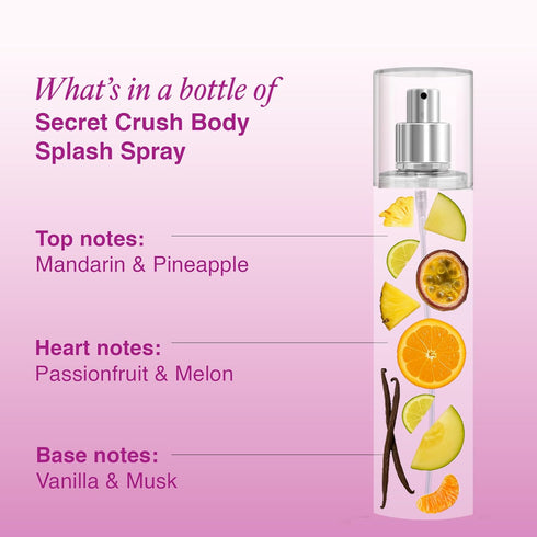 Layer'r Wottagirl Secret Crush Body Splash Spray