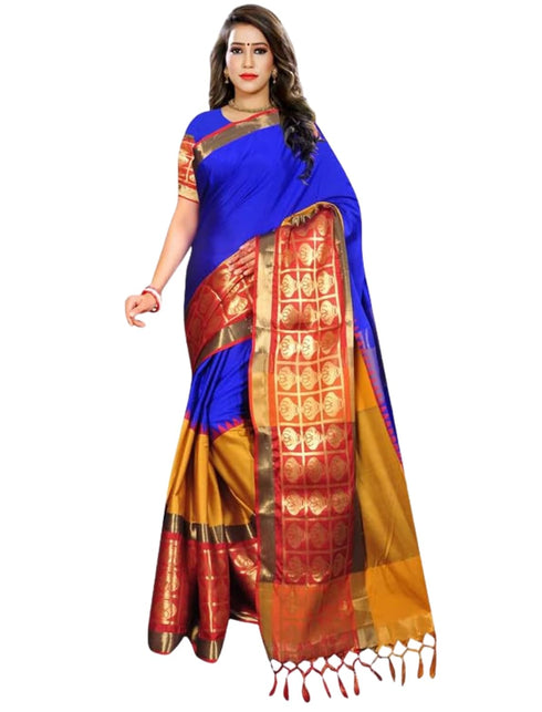 Vasthrlay Banarasi Freesize Ethnic Wear