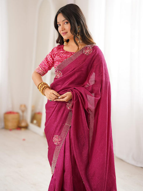Vasthrlay Vichitra Unstitched Designer Mt Ethnic Wear
