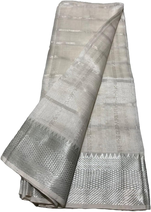 Vasthrlay Nr Handloom Banarasi Lavender Purple