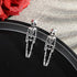 Halloween Earrings Skeleton Skull Dangle BOO Ghost Witch Tassel Terror Knife Earrings