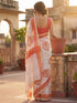 Vasthrlay Printed Peach1 Saree
