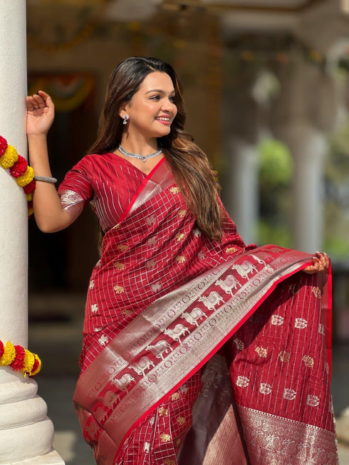 Vasthrlay Kanjivaram Saree