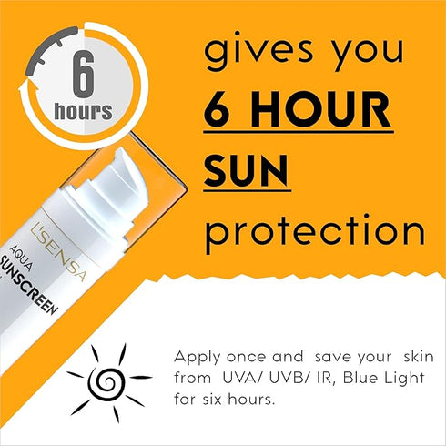 L'SENSA Sunscreen SPF 50 for Oily Skin